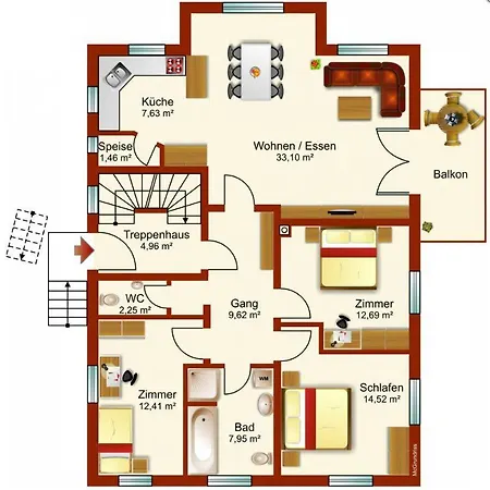 Apartmán Musch Gbr